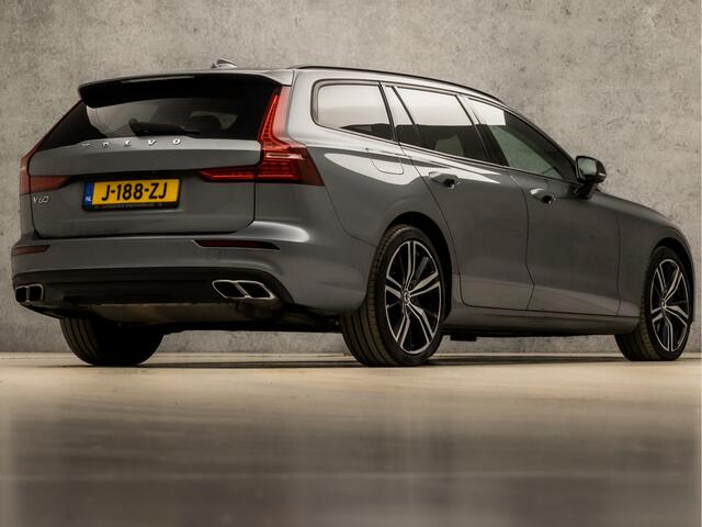 Volvo V60 2.0 B3 R-Design Sport 177Pk Automaat (APPLE CARPLAY, GROOT NAVI, CAMERA, LEDEREN SPORTSTOELEN, STUUR/STOELVERWARMING, GETINT GLAS, ADAPTIVE CRUISE, LED KOPLAMPEN, DAB+, NIEUWSTAAT)