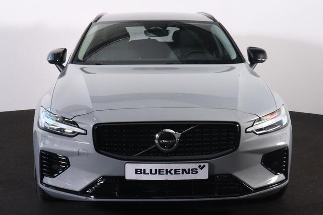 Volvo V60 T6 Recharge AWD Plus Dark - IntelliSafe Assist & Surround - 360º Camera - Harman/Kardon audio - Adaptieve LED koplampen - Verwarmde voorstoelen, stuur & achterbank - Parkeersensoren voor & achter - Elektr. bedienb. voorstoelen met geheugen - Extra getint 