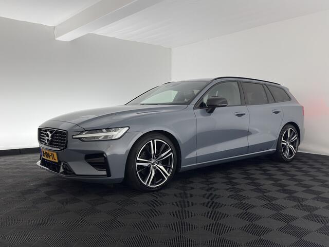 Volvo V60 2.0 B3 R-Design (INCL.BTW) *LEATHER-FABRIC | FULL-LED | MEMORY-PACK | HEATED-SPORTSEATS | LANE-ASSIST | NAVI-FULLMAP | CAMERA | DAB+ | PRIVACY-GLASS | ECC | PDC | 19''ALU*