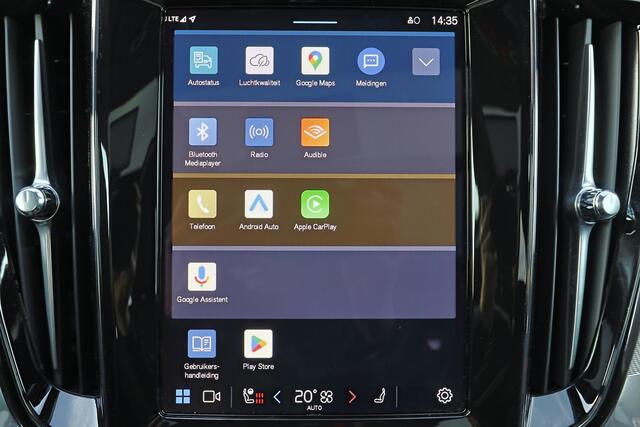 Volvo V60 T6 Recharge AWD Plus Dark - Panorama/schuifdak - IntelliSafe Assist & Surround - 360º Camera - Harman/Kardon audio - Adaptieve LED koplampen - Verwarmde voorstoelen, stuur & achterbank - Parkeersensoren voor & achter - Elektr. bedienb. voorstoelen met geh