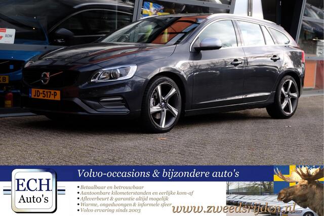 Volvo V60 2.0 T3 152 pk R-Design, Standkachel, Navi, 18 inch, Trekhaak