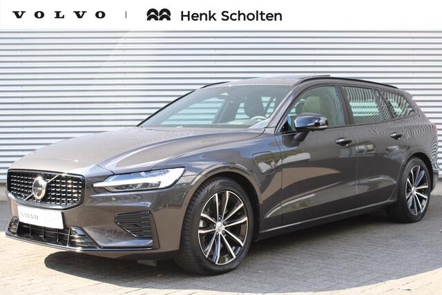 Volvo V60 T6 Automaat Plug-in hybrid AWD Plus Dark | 360° camera | Sunroof | Premium audio by Harman Kardon | Semi- Elektrische Trekhaak | Verwarmbare Voor- en achterstoelen + Stuurwiel | Verwarmbare Voorruit