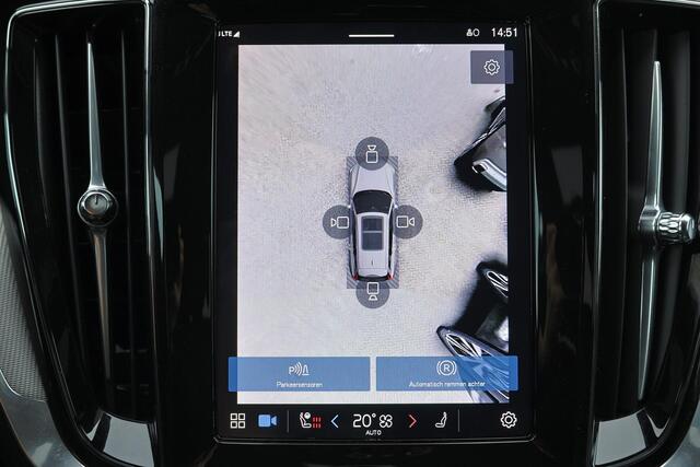 Volvo V60 T6 Recharge AWD Plus Dark - IntelliSafe Assist & Surround - 360º Camera - Harman/Kardon audio - Adaptieve LED koplampen - Verwarmde voorstoelen, stuur & achterbank - Parkeersensoren voor & achter - Elektr. bedienb. voorstoelen met geheugen - Extra getint 