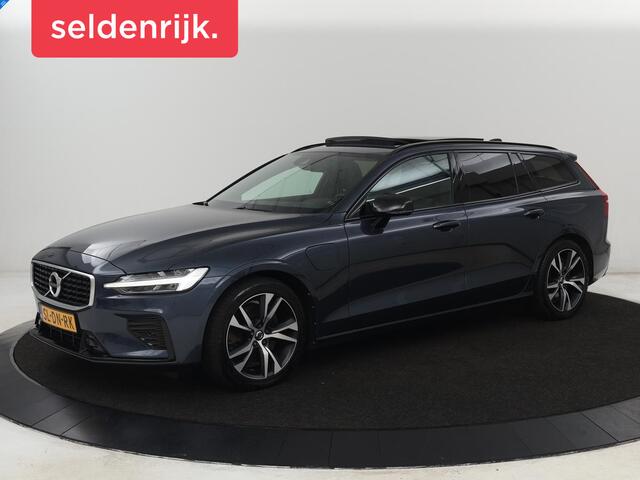 Volvo V60 2.0 T8 Recharge AWD R Design | Panoramadak | Trekhaak | Adaptive cruise | Stoelverwarming | Harman/Kardon | Camera | Carplay | Half leder | Navigatie | Full LED | PHEV | Plug In