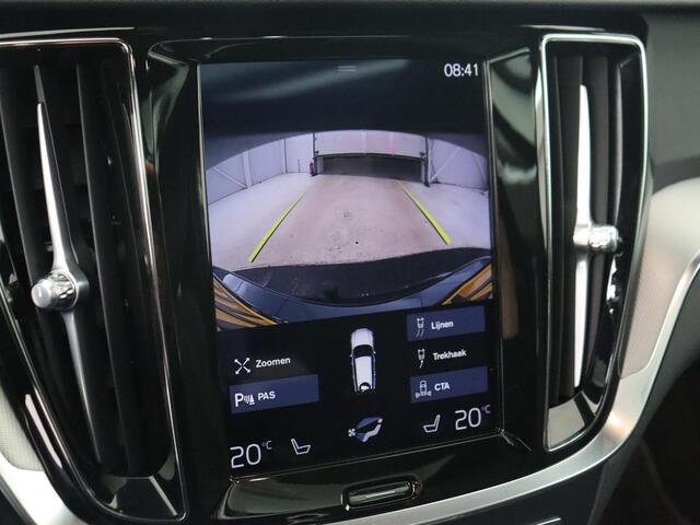 Volvo V60 2.0 T8 Recharge AWD R Design | Panoramadak | Trekhaak | Adaptive cruise | Stoelverwarming | Harman/Kardon | Camera | Carplay | Half leder | Navigatie | Full LED | PHEV | Plug In