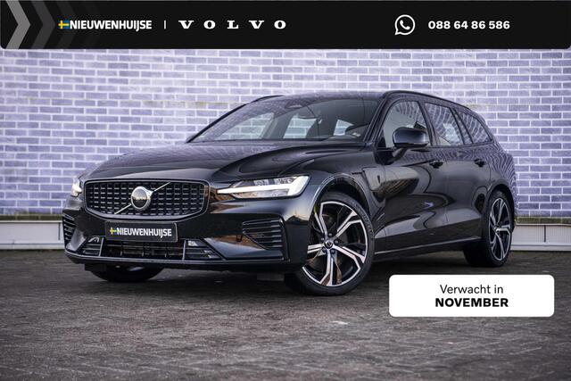 Volvo V60 2.0 T6 Plug-in hybrid AWD Plus Dark | Long range| Panorama dak | Adaptieve cruise control | Elektrisch verstelbare voorstoelen | Stoel/stuur verwarming |