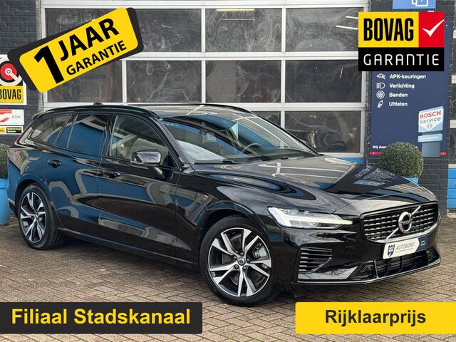 Volvo V60 2.0 T6 Plug-in hybrid AWD Plus Dark GRATIS Afleverpakket! | Cruise Control | Stoel&stuur Verwarming |