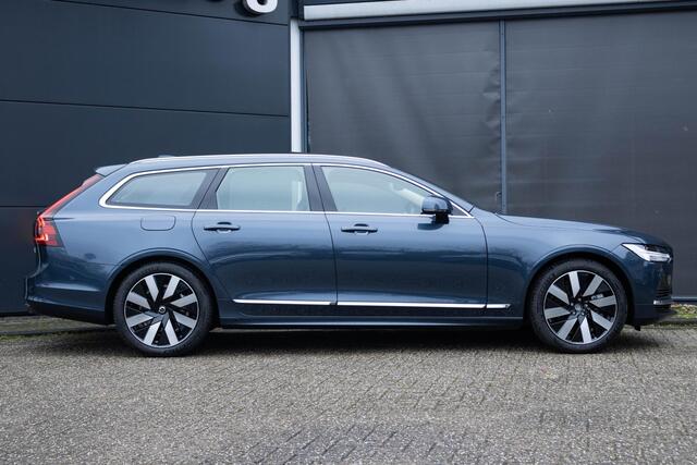 Volvo V90 T6 Automaat Plug-in hybrid AWD Ultra Bright | Panoramadak|Alarmklasse 3|Rondomzicht Camera| Interieur Voorverwarming| Premium Audio by Harman en Kardon| Head Up Display| Keyless Entry.