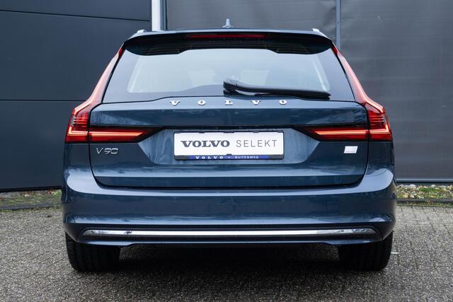 Volvo V90 T6 Automaat Plug-in hybrid AWD Ultra Bright | Panoramadak|Alarmklasse 3|Rondomzicht Camera| Interieur Voorverwarming| Premium Audio by Harman en Kardon| Head Up Display| Keyless Entry.