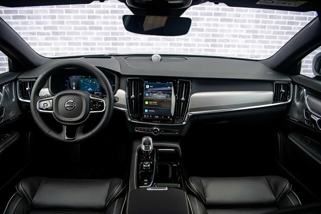 Volvo V90 T8 Plug-in hybrid AWD Ultimate Dark | Demo | Bowers & Wilkins audio | 360 Camera | Luchtvering | 20" velgen | Contourstoelen | Head-up Display