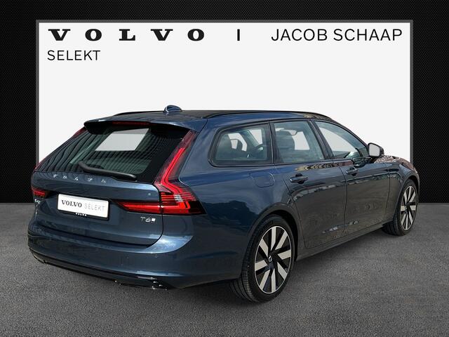 Volvo V90 T6 Plug-in hybrid AWD Ultra Dark / 360 Camera / Head-Up / Schuif/kanteldak / Trekhaak / Blis /