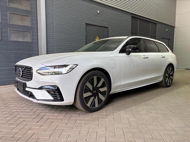 Volvo V90 T6 Plug-in hybrid Ultra Dark | Luchtvering Achter | Massage+Ventilatie | Head-Up | 360° Camera |