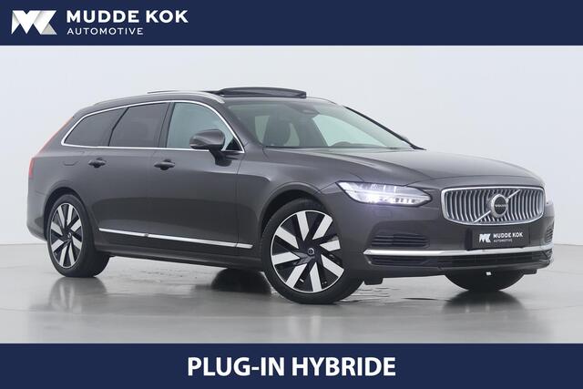 Volvo V90 T6 Plug-in hybrid Plus Bright | Luchtvering Achter | harman/kardon | Panoramadak | ACC | Trekhaak