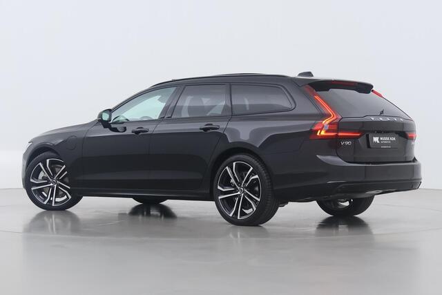 Volvo V90 T6 Plug-in hybrid Ultra Dark | Luchtvering Achter | 360° Camera | 20 Inch | Trekhaak | Head-Up