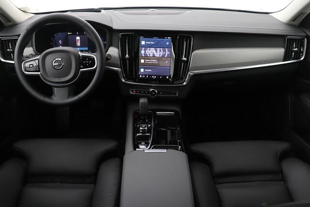 Volvo V90 T6 Plug-in hybrid Ultra Dark | Luchtvering Achter | 360° Camera | 20 Inch | Trekhaak | Head-Up