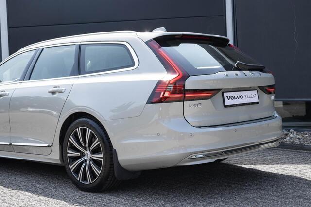 Volvo V90 T6 Automaat AWD Inscription Exclusive | Panoramisch schuif-/kantel dak | Nappa Leder met ventilatie | Grafisch Head-up Display | 4 Camera's | Premium Audio by Harman Kardon | Verwarmbare voerstoelen en Stuur | Massagefunctie in de voerstoelen | Familie Li
