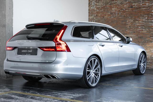 Volvo V90 T5 Automaat Momentum | Bowers & Wilkins Premium Audio | Panoramadak | Electrische bedienbare voorstoelen | Parkeerverwarming | 18'' Lichtmetalen velgen | Navigatie | Stoelverwarming | Lederen bekleding | Stoelverwarming | Dealeronderhouden