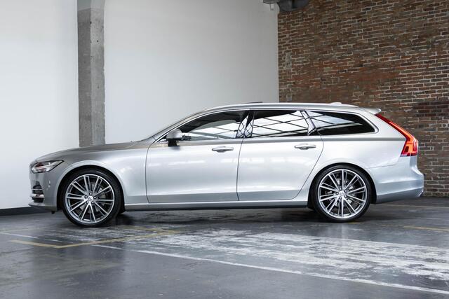 Volvo V90 T5 Automaat Momentum | Bowers & Wilkins Premium Audio | Panoramadak | Electrische bedienbare voorstoelen | Parkeerverwarming | 18'' Lichtmetalen velgen | Navigatie | Stoelverwarming | Lederen bekleding | Stoelverwarming | Dealeronderhouden