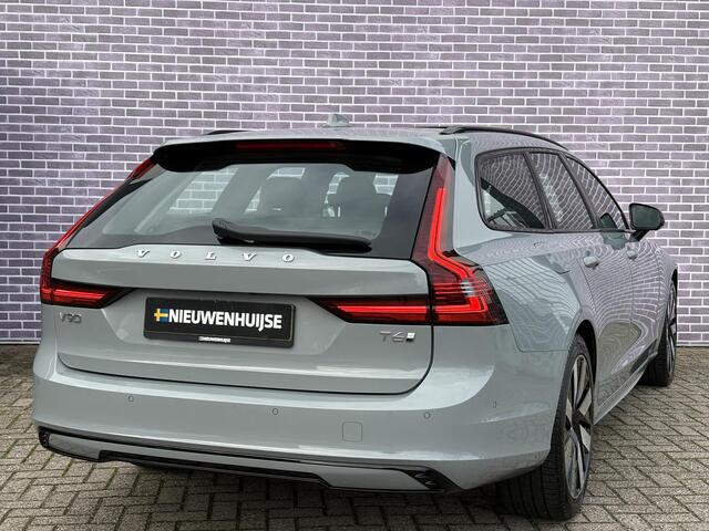 Volvo V90 2.0 T6 Plug-in hybrid AWD Ultra Dark | Trekhaak | Schuif/kantel dak | Memory | Head up display | Stoelverwarming V+A | Stuurverwarming |