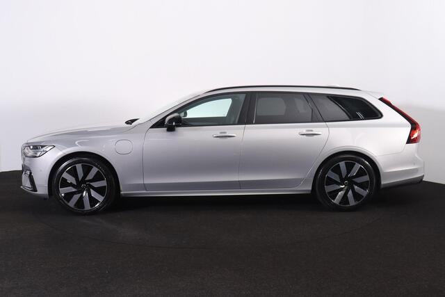 Volvo V90 T6 Recharge AWD Plus Dark - IntelliSafe Assist & Surround - 360º Camera - Harman/Kardon audio - Adaptieve LED koplampen - Verwarmde voorstoelen, stuur & achterbank - Parkeersensoren voor & achter - Elektr. bedienb. voorstoelen met geheugen - Extra getint 