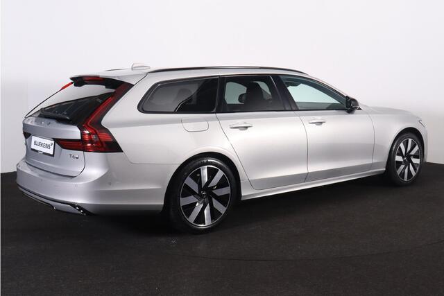 Volvo V90 T6 Recharge AWD Plus Dark - IntelliSafe Assist & Surround - 360º Camera - Harman/Kardon audio - Adaptieve LED koplampen - Verwarmde voorstoelen, stuur & achterbank - Parkeersensoren voor & achter - Elektr. bedienb. voorstoelen met geheugen - Extra getint 