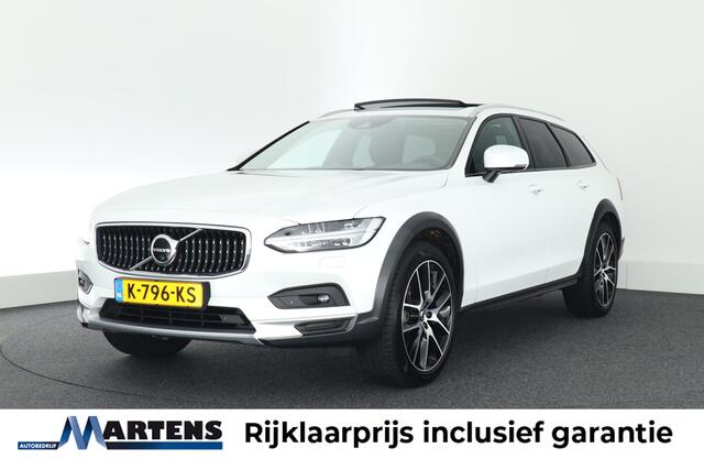 Volvo V90 Cross Country 2.0 B5 250pk AWD Pro Trekhaak Camera B&W Audio Leder Geventileerde Stoelen HUD Panoramadak