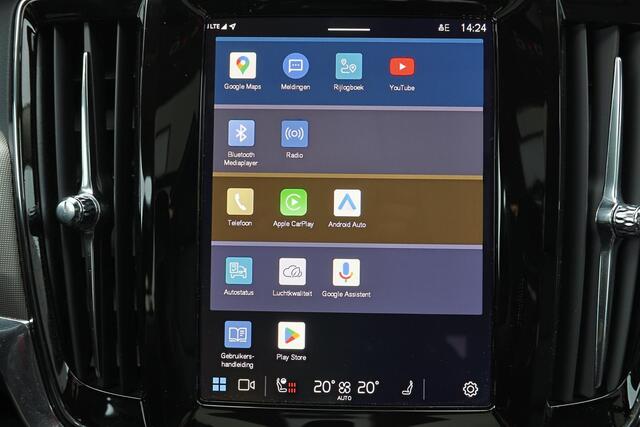 Volvo V90 T6 Recharge AWD Plus Bright - Panorama/schuifdak - IntelliSafe Assist & Surround - 360º Camera - Harman/Kardon audio - Adaptieve LED koplampen - Verwarmde voorstoelen, stuur & achterbank - Parkeersensoren voor & achter - Elektr. bedienb. voorstoelen met g