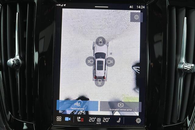 Volvo V90 T6 Recharge AWD Plus Bright - Panorama/schuifdak - IntelliSafe Assist & Surround - 360º Camera - Harman/Kardon audio - Adaptieve LED koplampen - Verwarmde voorstoelen, stuur & achterbank - Parkeersensoren voor & achter - Elektr. bedienb. voorstoelen met g