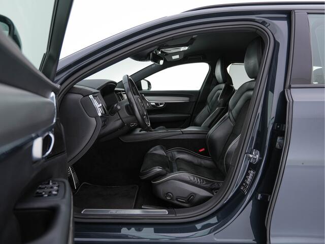 Volvo V90 2.0 D4 R-Design (INCL-BTW) LEATHER-FABRIC | DIGI-COCKPIT | FULL-LED | HEATED-SPORTSEATS | LANE-ASSIST | NAVI-FULLMAP | CAMERA | DAB+ | PRIVACY-GLASS | ECC | PDC | TOWBAR | 19''ALU*