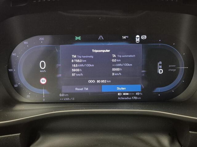 Volvo XC40 Recharge Plus 70 kWh | Adaptieve cruise controle | Blis | Microtech | Keyless Entry | Google auto |