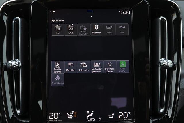 Volvo XC40 T4 Recharge Plus Bright - Harman/Kardon audio - Parkeercamera achter - Verwarmde voorstoelen & stuur - Parkeersensoren voor & achter - Elektr. bedienb. voorstoelen met geheugen links - Draadloze tel. lader - Cruise control - 19' LMV