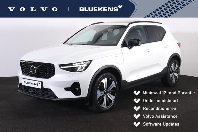 Volvo XC40 T5 Recharge Ultimate Dark Panorama/schuifdak - IntelliSafe Assist & Surround - 360º Camera - Harman/Kardon audio - Verwarmde voorstoelen & stuur - Parkeersensoren voor & achter - Extra getint glas - 19' LMV