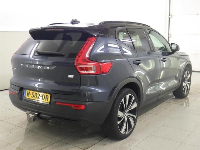 Volvo XC40 Recharge Twin Pro | Trekhaak | Leder | Adaptieve cruise controle | Blis | Panorama Schuifdak | 360º Camera | Harman/Kardon | Adaptive LED koplampen | Memory | VOL