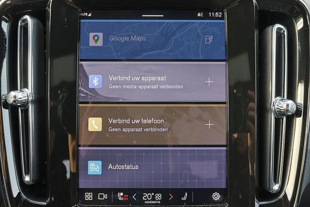 Volvo XC40 Extended Range Plus 82 kWh - IntelliSafe Assist & Surround - 360º Camera - Harman/Kardon audio - Verwarmde voorstoelen, stuur & achterbank - Parkeersensoren voor & achter - Elektr. bedienb. bestuurdersstoel met geheugen - Wollen bekleding - Draadloze tel.