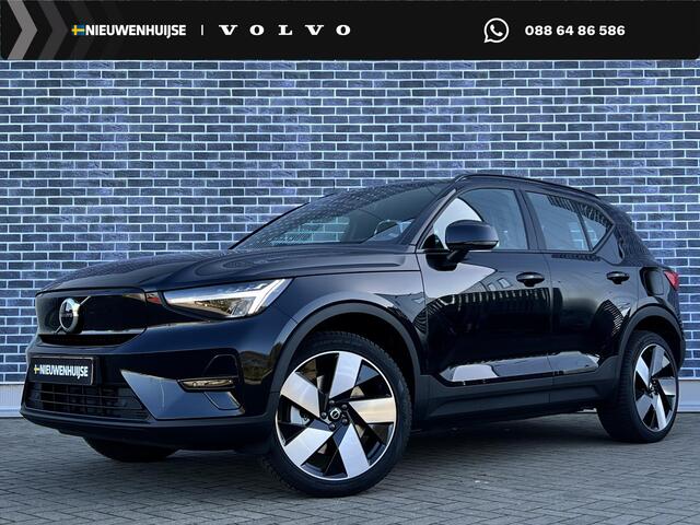 Volvo XC40 Recharge Plus 70 kWh | Adaptive Cruise Control | Dodehoek Detectie | Stoel en Stuurverwarming | 20" | Nubuck Bekleding |