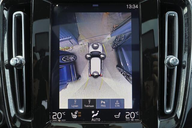 Volvo XC40 T4 R-Design - Panorama/schuifdak - IntelliSafe Assist & Surround - 360º Camera - Verwarmde voorstoelen, stuur & achterbank - Parkeersensoren voor & achter - Elektr. bedienb. voorstoelen met geheugen links - Standkachel - Extra getint glas - Elektr. inklap