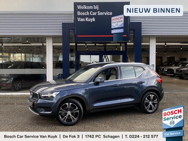 Volvo XC40 1.5 T5 Twin Engine Inscription / Automaat / NL-Auto / Vol-Leder / Dealer-Onderhouden / Pilot-Assist / Open-Panodak / Elektr.-Uitklapbare Trekhaak / Stoel-/Stuurverwarming / Adaptieve Cruise-Control Stop&Go / Climate-Control / Keyless / LED / Dodehoek-Dete