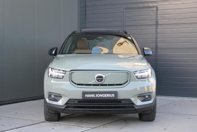 Volvo XC40 Recharge Twin Pro | 408 PK | TREKHAAK | STUUR/STOELVERWARMING | SCHUIF/KANTELDAK | HARMAN/KARDON | LEDER | 360 CAMERA | NAVI | ADAPT. CRUISE CONTROL | CIMATE CONTROL | PDC | LMV