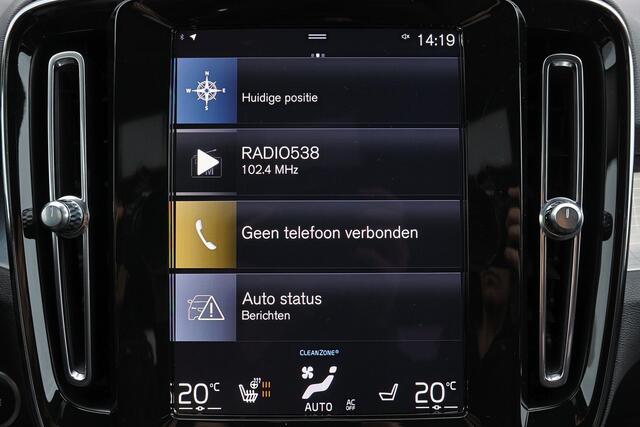 Volvo XC40 T5 Recharge R-Design - IntelliSafe Assist & Surround - Adaptieve LED koplampen - Parkeercamera achter - Parkeersensoren voor & achter - Elektr. bedienb. voorstoelen met geheugen links - Draadloze tel. lader - Extra getint glas - Elektr. inklapbare trekhaa