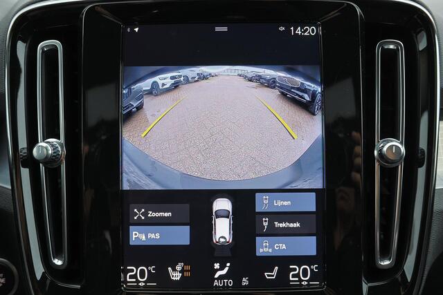 Volvo XC40 T5 Recharge R-Design - IntelliSafe Assist & Surround - Adaptieve LED koplampen - Parkeercamera achter - Parkeersensoren voor & achter - Elektr. bedienb. voorstoelen met geheugen links - Draadloze tel. lader - Extra getint glas - Elektr. inklapbare trekhaa