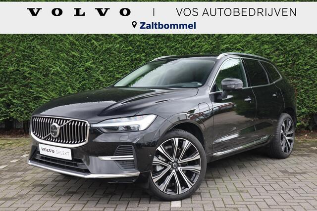 Volvo XC60 2.0 T8 Plug-in hybrid AWD Ultimate Bright | Schuif-/ kanteldak| Head-up Display| 360* Camera| Harman Kardon Audio| Semi- elektrisch inklapbare trekhaak| Keyless Entry| Adaptieve Cruise Control met Pilot Assist| Dodehoeksensoren|