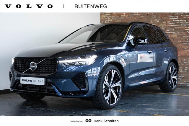 Volvo XC60 T6 Plug-in hybrid AWD Ultra Dark | Luchtvering | Bowers & Wilkins premium audio | 21'' Lichtmetalen velgen | 360° parkeercamera | Nappa lederen bekleding | Head-up display | Parkeerverwarming | BLIS | Adaptive cruise