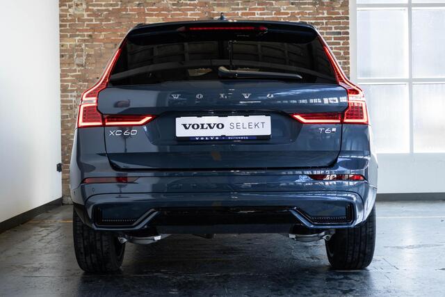 Volvo XC60 T6 Plug-in hybrid AWD Ultra Dark | Luchtvering | Bowers & Wilkins premium audio | 21'' Lichtmetalen velgen | 360° parkeercamera | Nappa lederen bekleding | Head-up display | Parkeerverwarming | BLIS | Adaptive cruise