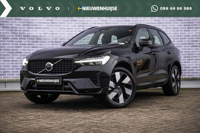 Volvo XC60 2.0 T6 Plug-in hybrid AWD Ultra Dark | Trekhaak | Adaptive cruise control | Head-up display | Harman/Kardon audio | Dode hoek detectie BLIS | Stoelverwarming voor + achter | Stuurverwarming | Elektrische stoelverstelling |