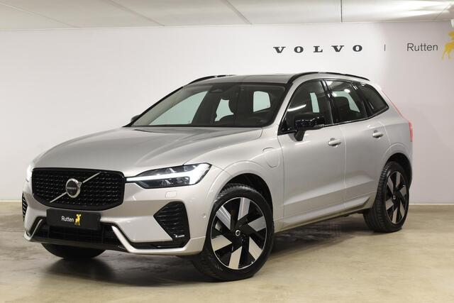 Volvo XC60 T6 350PK Long Range AWD Ultra Dark / Navigatie / Adaptieve Cruisecontrol / Head Up-Display / Panorama dak / Leder / Elektrische stoelen / 360 Camera / Trekhaak /