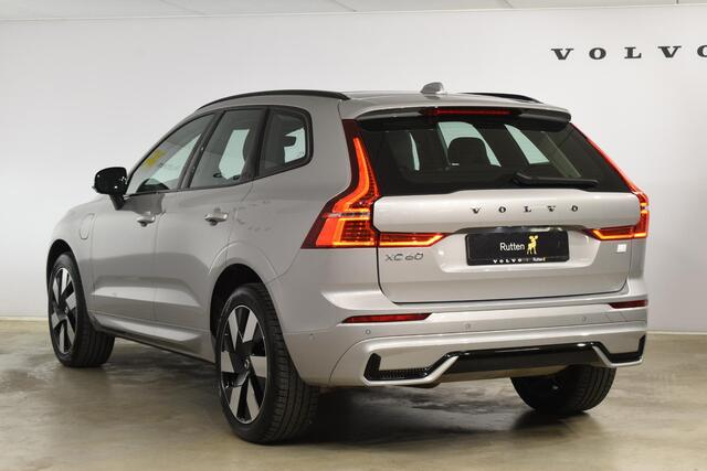 Volvo XC60 T6 350PK Long Range AWD Ultra Dark / Navigatie / Adaptieve Cruisecontrol / Head Up-Display / Panorama dak / Leder / Elektrische stoelen / 360 Camera / Trekhaak /