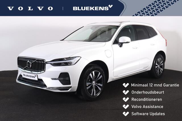 Volvo XC60 T6 Recharge AWD Core Bright - LONG RANGE - Panorama/schuifdak - IntelliSafe Assist - Harman/Kardon audio - Adaptieve LED koplampen - Parkeercamera achter - Verwarmde voorstoelen & stuur - Parkeersensoren voor & achter - Draadloze tel. lader - Extra getint
