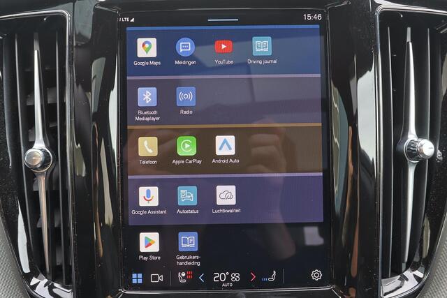 Volvo XC60 T8 Recharge AWD Ultra Black Edition - LONG RANGE - Luchtvering - Panorama/schuifdak - IntelliSafe Assist & Surround - 360º Camera - Adaptieve LED koplampen - Verwarmde voorstoelen & stuur - Parkeersensoren voor & achter - Elektr. bedienb. voorstoelen met