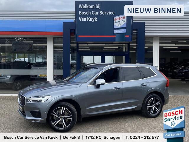 Volvo XC60 2.0 T5 AWD R-Design / Automaat / 250 PK / 114.000 KM / Dealer-Onderhouden / Pilot-Assist / Half-Leer Half-Alcantara / Standkachel / Stoelverwarming V+A / Stuurverwarming / Elektr.-Stoelen / Adaptieve Cruise-Control / Electronic Climate-Control / Elektr.-A