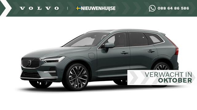 Volvo XC60 T6 Plug-in hybrid AWD Plus Bright | Longe Range | Google | Schuif-/Kanteldak | Head-Up Display | 360 Camera | Elek. Achterklep | Adaptieve Cruise | Keyless | Zitverlenging | Stoel-/Stuurverwarming | Pilot Assist | Elek. Stoelen | Memory | 21" Lm